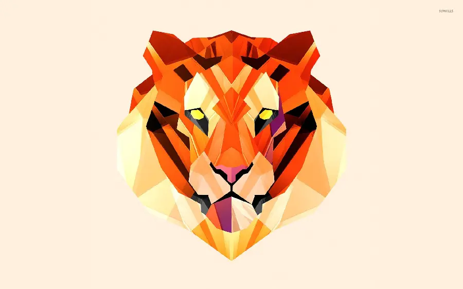 The Latest Powerful and Cool Orange Tiger Wallpaper for Windows 10